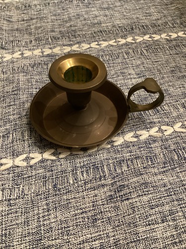 Vintage brass candlestick